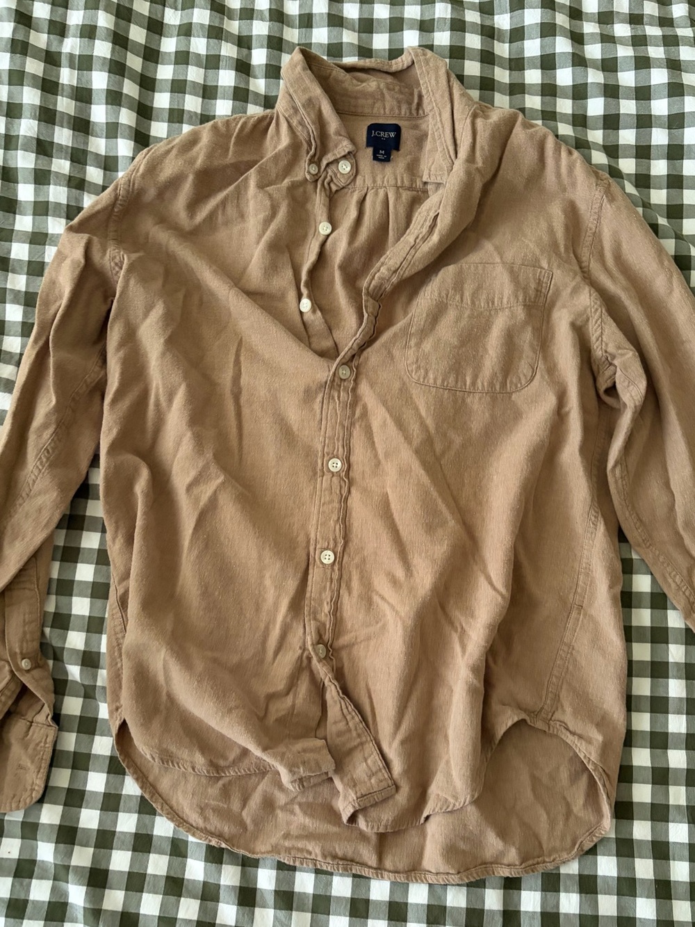 Men’s J Crew Brushed Twill Shirt